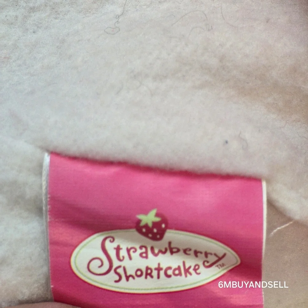 Strawberry Shortcake‎ Toddler 1-3Y Fleece Trapper Hat Pink Red Vintage 2007